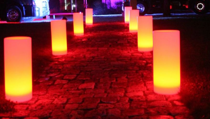 Location colonne lumineuse