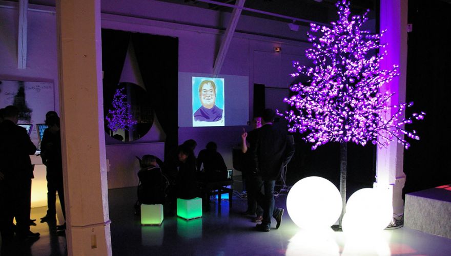 Peuplier lumineux LED